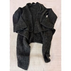 Wooden Ships Chunky Knit Open Cardigan